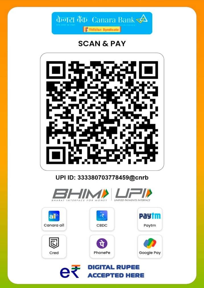 Canara Bank UPI QR Code
